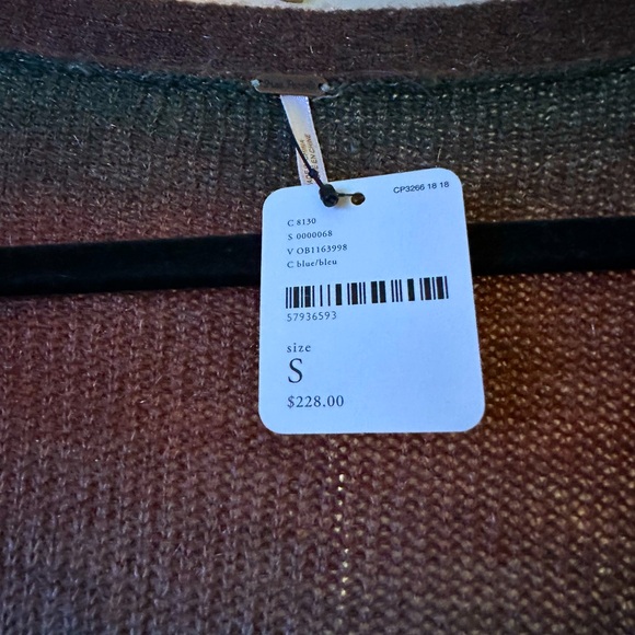 Free People Esme Knit Cardigan, retro-inspired knit, button-front, SZ SM - Picture 8 of 8